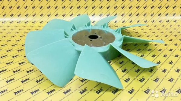 Крыльчатка вентилятора (9 лопастей)  оем 142-3391